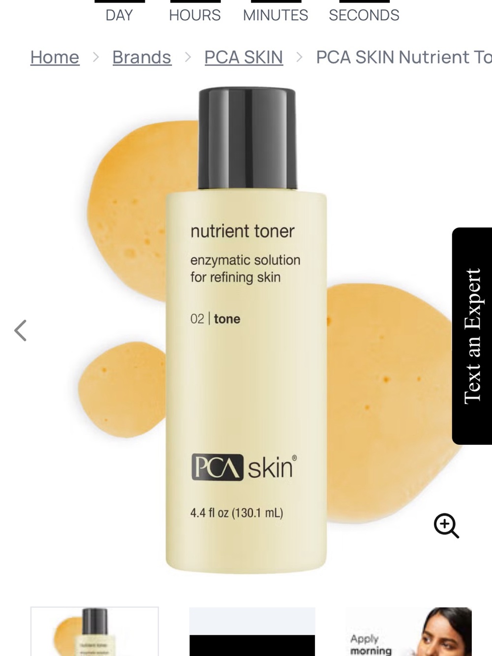 PCA SKIN Nutrient Toner 02 Tone — Cream Toner for Refining Skin